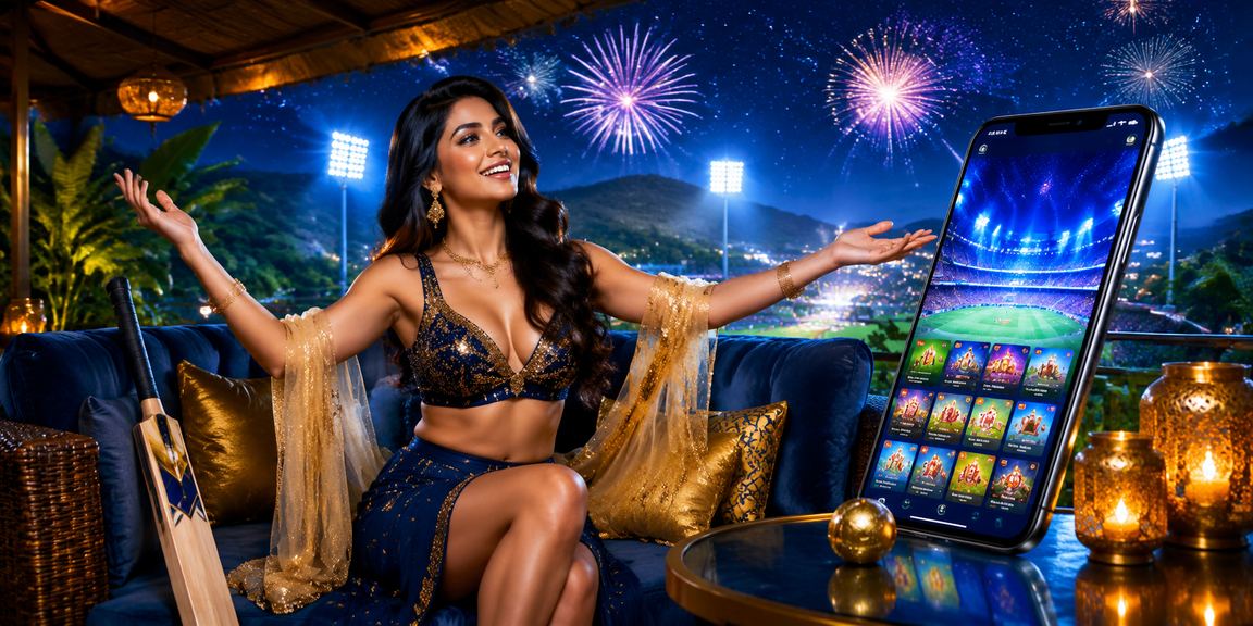 A Bangladeshi model in Sylhet enjoying cricket betting on her mobile